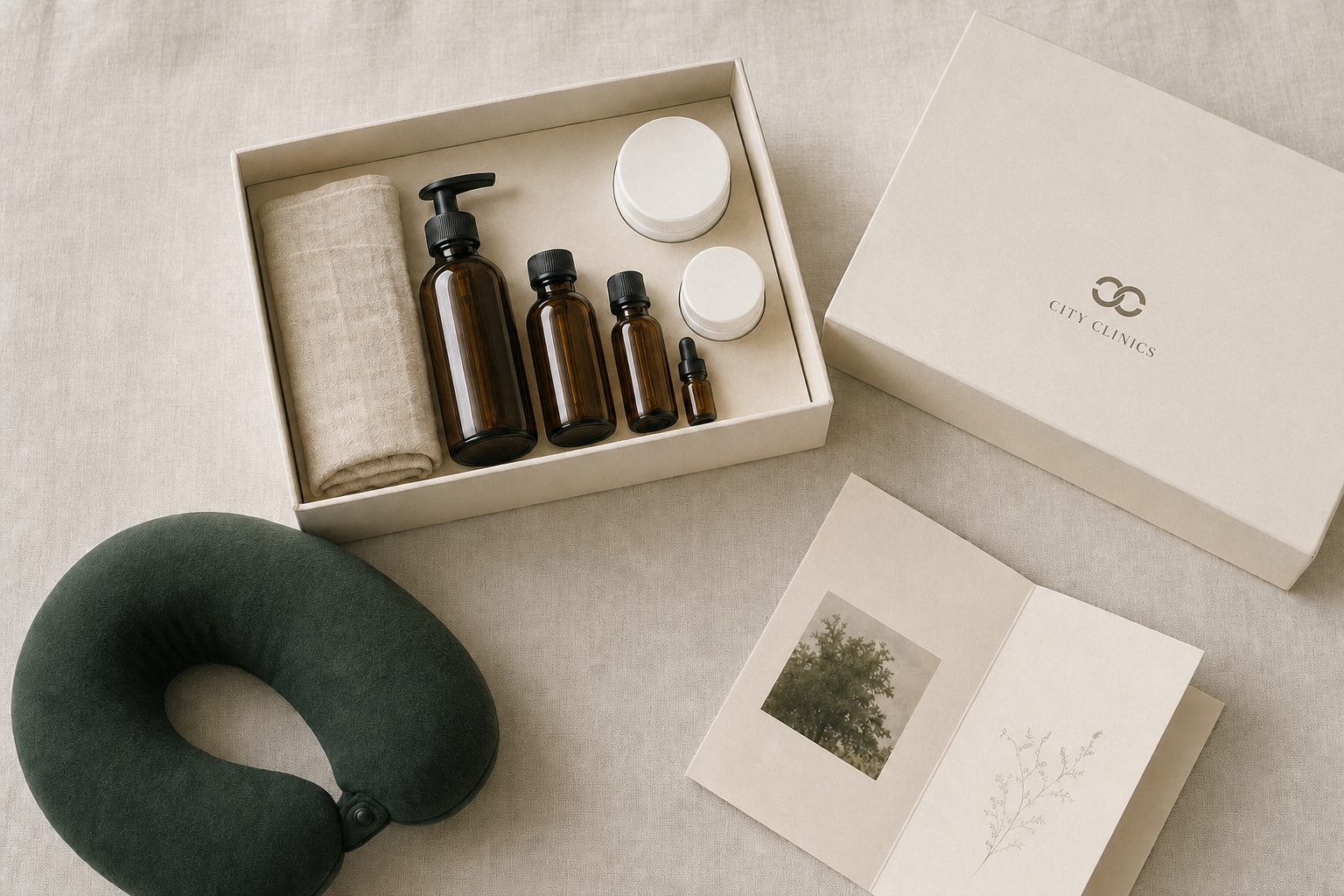 The City Clinics aftercare kit