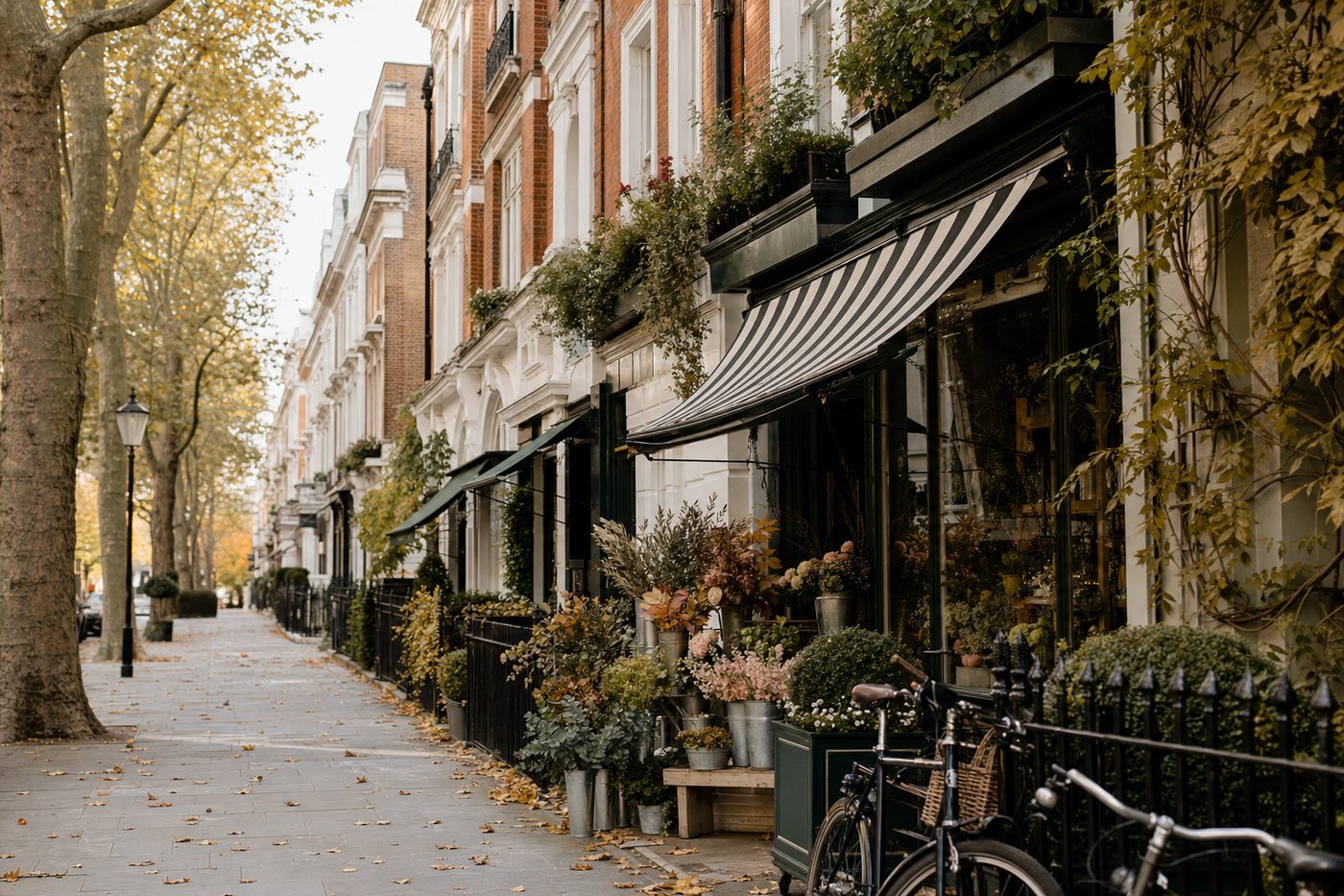 Marylebone Village in the morning