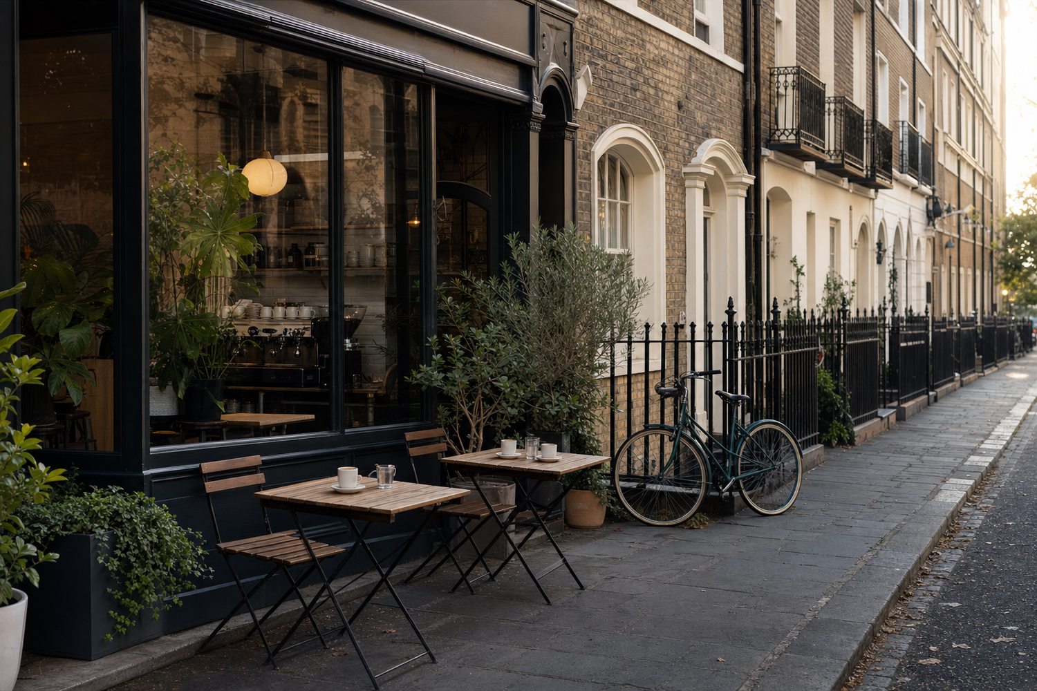 Marylebone village street (illustrative)