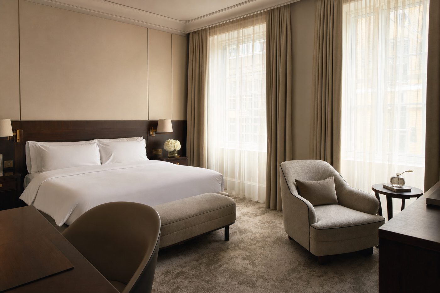 A partner hotel suite in Marylebone (illustrative)