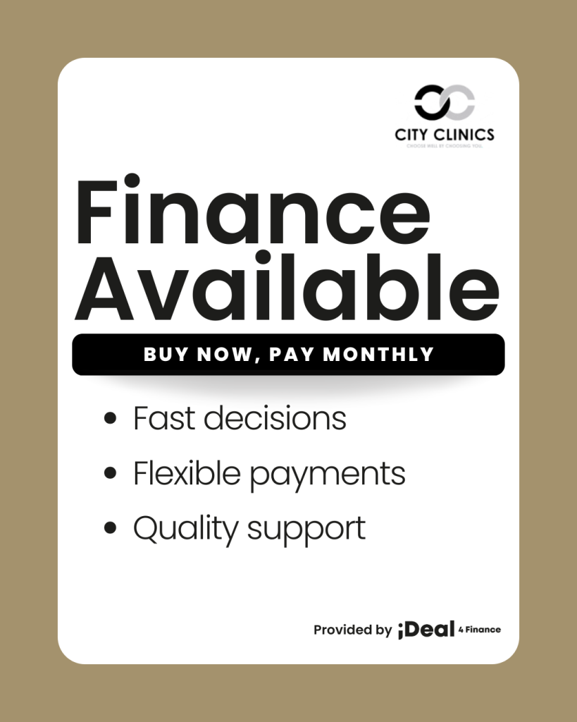 hair transplant finance options poster