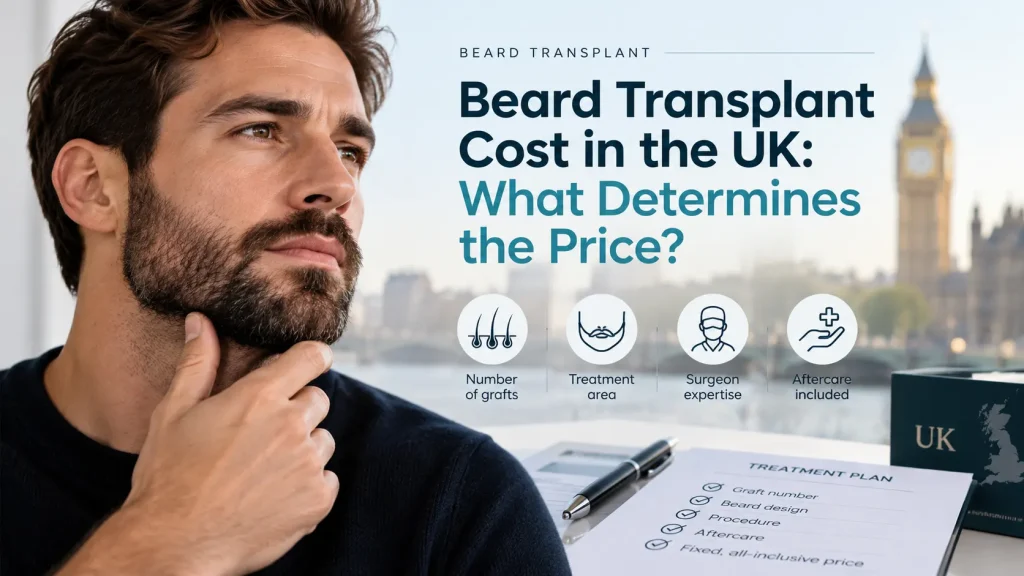Beard Transplant Cost UK: What Affects the Price? | City Clinics
